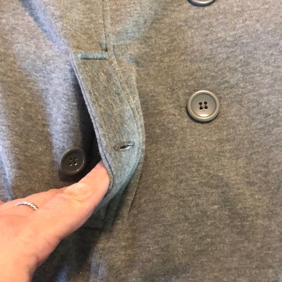 LEE Size Large Hoodie Button-Front Sweatshirt Cozy Classic Easy-Wear $58 NEW - Picture 12 of 15